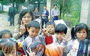 Donated impoverished primary school